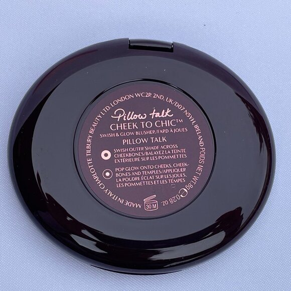 Charlotte Tilbury Cheek to Chic Blush Pillow Talk, NEW - Full Size 0.28 oz/8 g - Picture 7 of 16